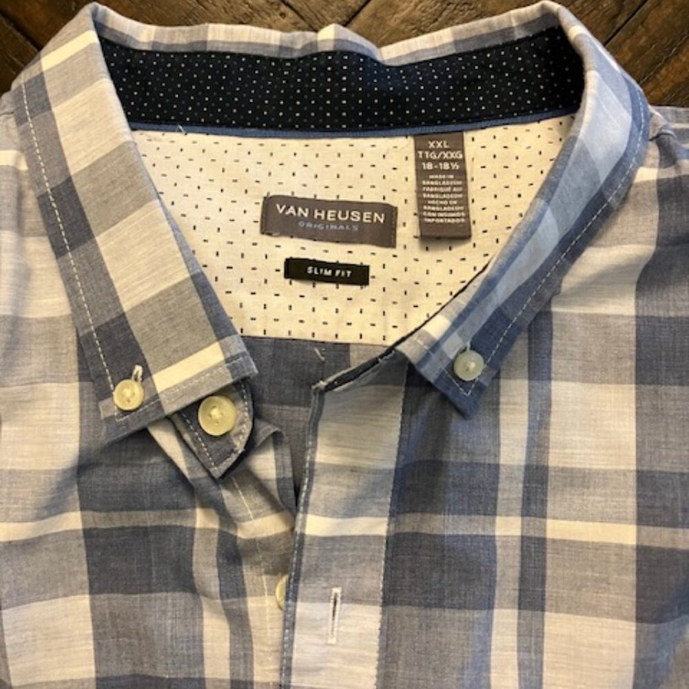 Men Plaid Shirt (Nearly New)